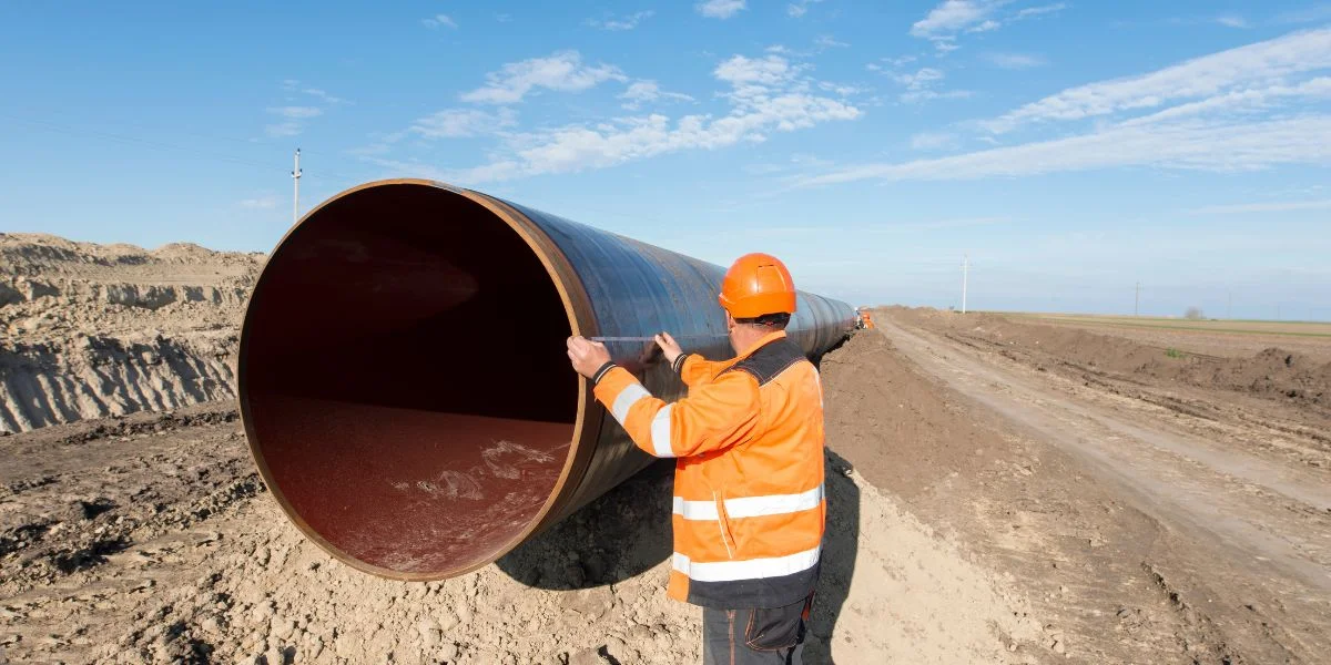 installing culvert pipe